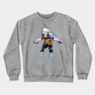 Hunchback Quasimodo - View of Notre Dame Grey Crewneck Sweatshirt